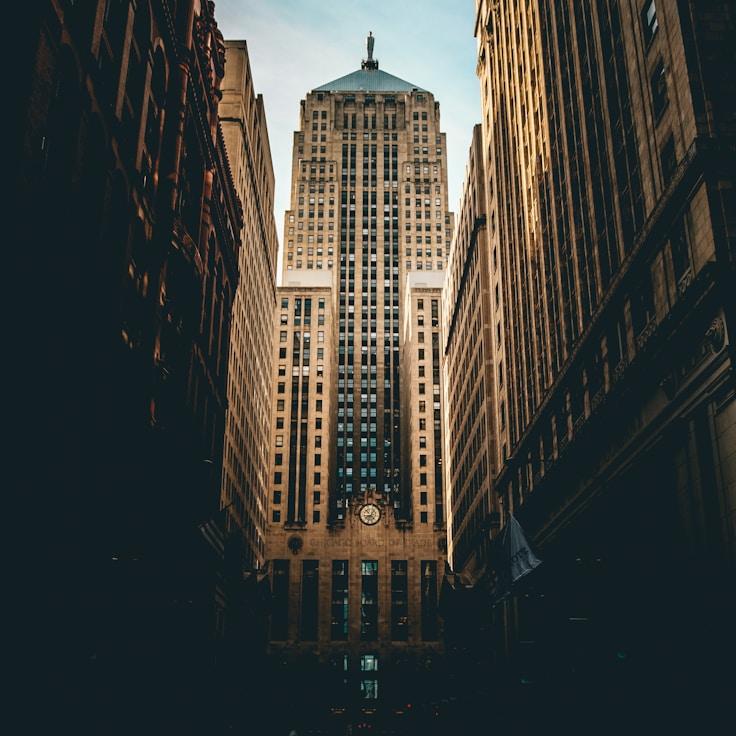 Sunset outdoors in France